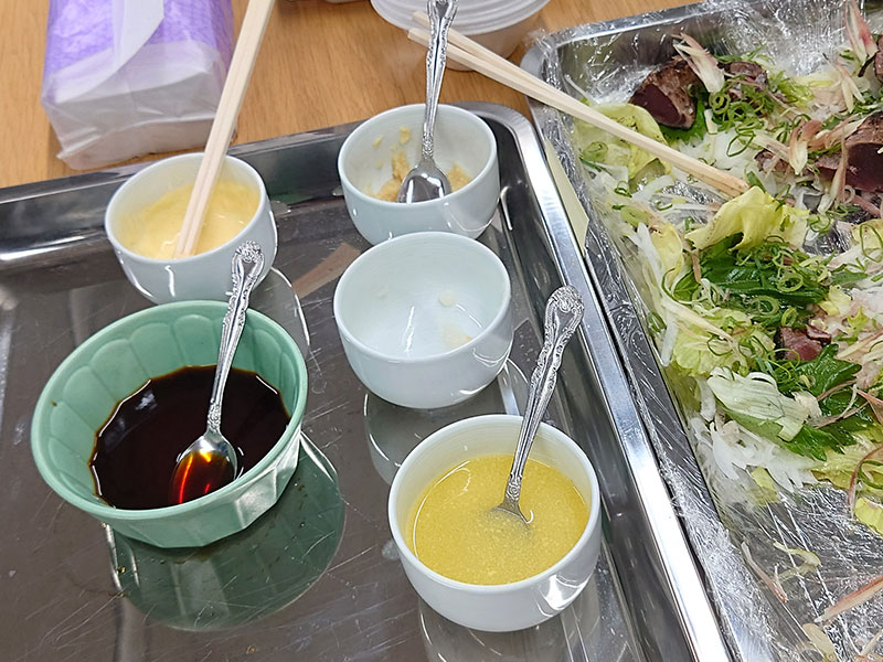 味付けさまざま